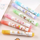 Creative Stationery Eye Care Color Pen Key Points Markers Highlighter Pen Set