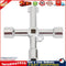 Universal Triangle Square Key Wrench Plumber Keys for Gas Electric Meter Newly