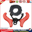 Pocket Hand Chainsaw Survival Camping Hiking Wood Cutting Chain Saw (Red) Newly