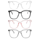 Computer Goggles Eyeglasses Blue Light Blocking Glasses Flat Mirror Eyewear