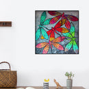 5D Full Round Drill Art DIY dragonfly Diamond Painting Craft