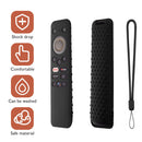 Silicone Remote Control Case for Realme TV Stick 4K/Realme SLED (Black)