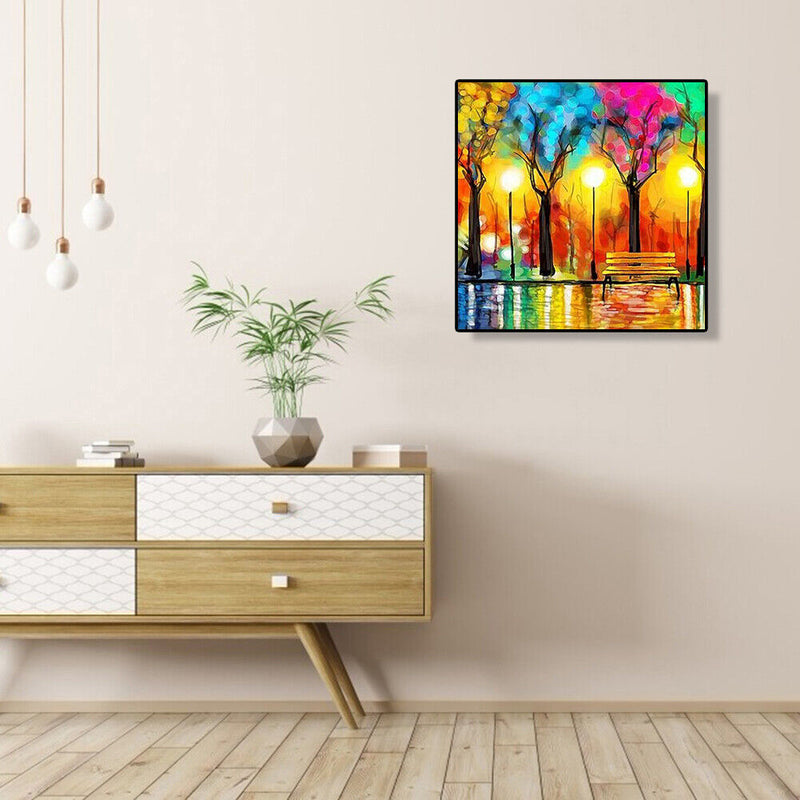 DIY 5D Mosaic Tree Full Drill Round Diamond Painting Kit Rhinestone Drawing