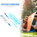 Portable Drinking Water Bag Cleaner Brush Drying Rack for Outdoor Mountaineering