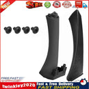 Left Side Inner Door Panel Handle Trim+ Cover for E90 E91 3 Series (Black) Newly