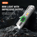 XPG2 LED Mini Flashlight with Keychains UV Purple Light 395nm 400lm Pocket To