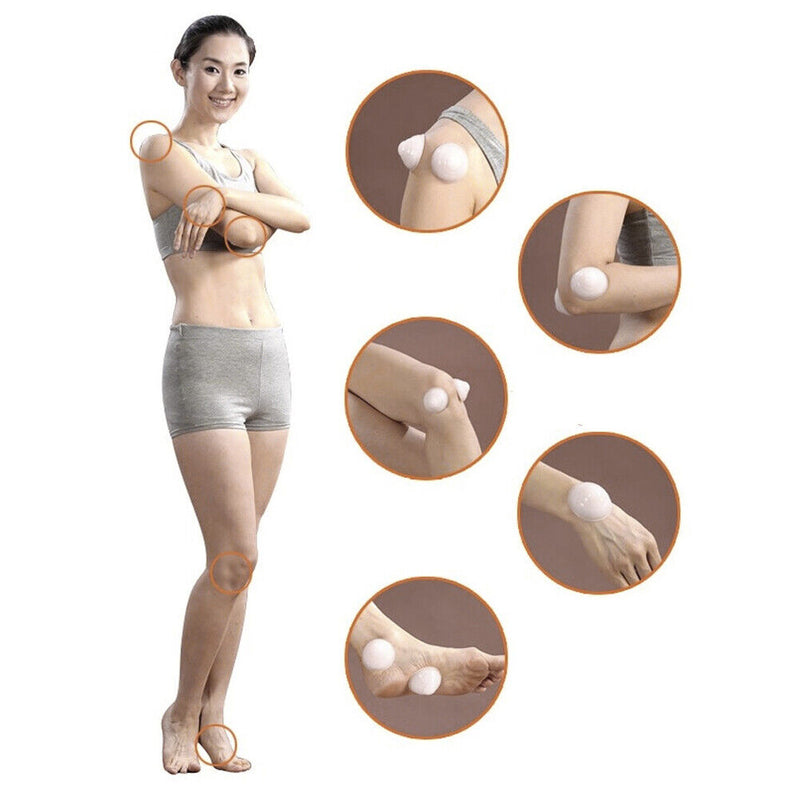 Silicone Anti Cellulite Massage Vacuum Therapy Body Cupping( Transparent)