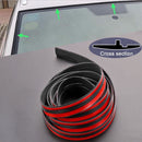 Front Rear Windshield Rubber Car Trim Weatherstrip Seal Strip Edge Protector
