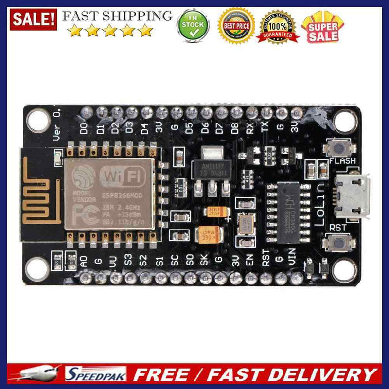 NodeMcu Lua Wireless WIFI Module Connector ESP8266 Development Board