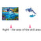 5D DIY Diamond Painting Dolphin Cross Stitch Embroidery Rhinestones Mosaic