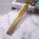 Aluminum Anti-static Barber Hairdressing Combs Detangling Hair Cutting Tool