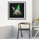 Full Cross Stitch Art Paint 11CT Stamped Cartoon Gnome Embroidery Wall Ornament