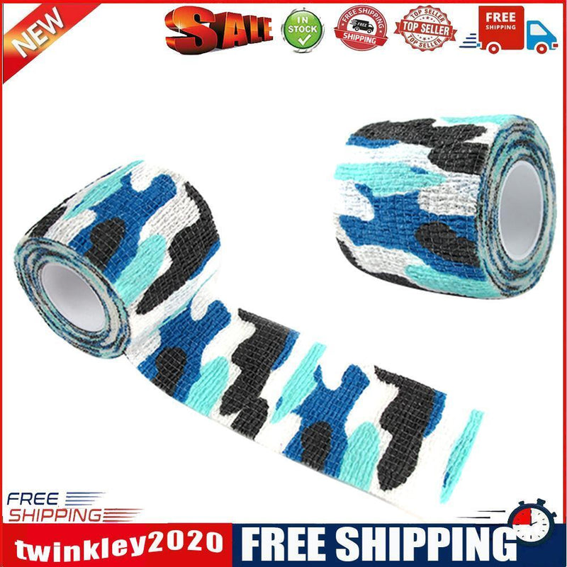 First Aid Camouflage Anti-slip Non-Woven Self-Adhesive Elastic Bandage (D)