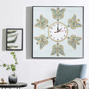 DIY Special Shaped Diamond Painting Butterfly Embroidery Wall Clock Home Decor