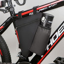 1.2L Triangle Cycling Bicycle Bags MTB Bike Front Tube Frame Pouch (Black) Newly