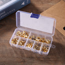 M3/M4/M5/M6/M8/M10 Copper Terminals Ring Lugs Wire Crimp Connector (150pcs)