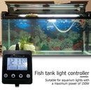 LED Aquarium Light with Timer Dimming Fish Tank Modulator LCD Display Controller