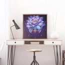 5D Diy Diamond Painting lotus Special-shape Partial Art