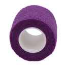 Sport Bandage Self Adherent Wrap Grip Roll Knee Protector (Purple)