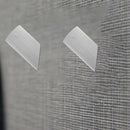 Nordic Wood Clothes Hangers Hooks Key Hat Handbag Wall Holder (White S) Newly