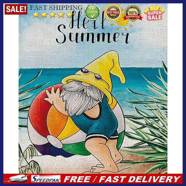Frameless Painting By Numbers Summer Goblin DIY Handmade Drawing On Canvas Kit
