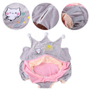 Baby Sofa Support Seat Cover Learning To Sit Chair Case No Filler (Grey) Newly