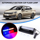 3 Mode 12V Car 8 LED Strobe Light Flasher Dash Emergency Flashing Warning L