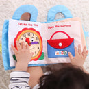 Baby Goodnight Educational Cognition Montessori Cloth Books Bedtime Books