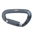 Aluminum Alloy Mountaineering Bag External Hanging Buckle Keychain Locking Ring