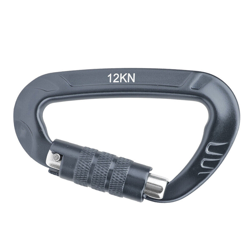 Aluminum Alloy Mountaineering Bag External Hanging Buckle Keychain Locking Ring