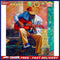 Acrylic Oil Painting By Numbers Guitarist On Street Digital Picture Home De