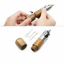 Handmade Professional Sewing Needle Kit Speedy Stitcher Awl Leather Craft Tool
