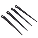 11cm 50pcs Durable Plastic Hooks Solid Stems Support Holder for 4/7 Drip B