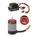 HOBBYFANS 3660 Waterproof Brushless Motor ESC for 1/8 1/10 RC Cars (3800KV)