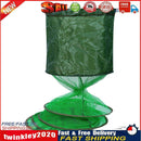 Fish Basket Live Fish Net Folding Glue Coating Fishing Tackle (25x150cm) Newly