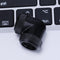 14mm OD G1/4 Inner Thread 90 Degree Water Cooling Tube Connector(Black) Newly