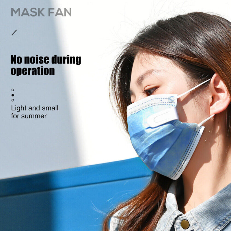 Mini Face Cover Fan USB Clip-On Purifiers Mute Summer Fan Home Cooling Gadgets