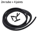 200cm/2m x 3.5mm Black Rubber Tube Pipe ID Epdm Hose Wiper Jet Windscreen R0E9