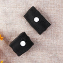 kasiqi 2 x wrist bands against disease, against motion sickness, black.