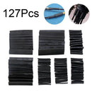 Waterproof 2:1 Black Tube Assortment Kit Heat Shrink Sleeving Shrinkage Sheath