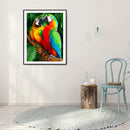 5D Diamond Painting Kit DIY Parrot Full Round Drill Mosaic Picture Wall Decor