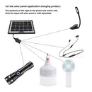 USB Solar Panel Outdoor 5V Travel Solar Charger Generator for Phone Flashli