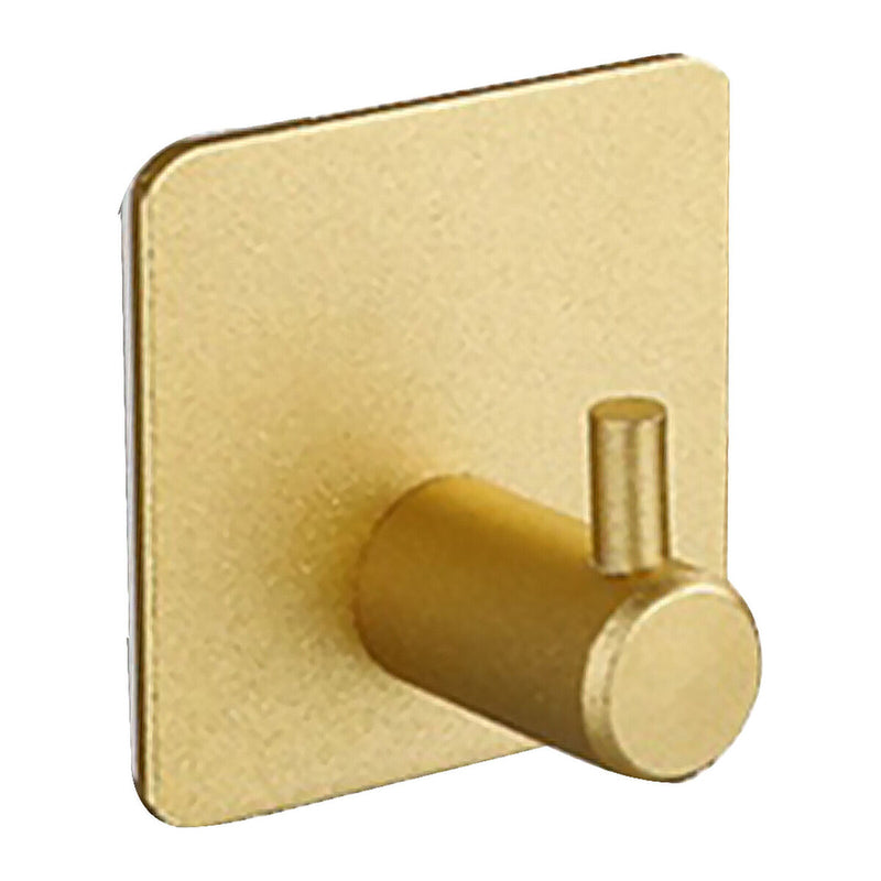 Wall Hooks - Bathroom Kitchen Supplies 4 Pack Stick on Wall Adhesive Door Hooks