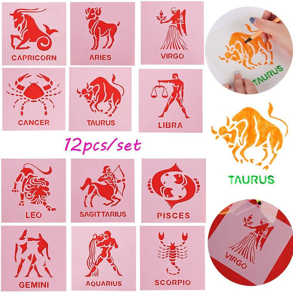 Wall Painting Scrapbooking Constellations Embossing Template Layering Stencils
