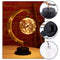 Moon Sepak Takraw Lamp Handmade Hemp Rope Wrought Iron Night Light for Bedroom
