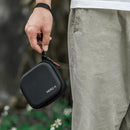 Black PU Leather Portable Bag Outdoor Storage Bag Accessories for GoPro HERO 11
