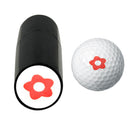 Golf Ball Stamp Marker Ink Ball Stamper Marker Impression Seal (C Flower) Newly