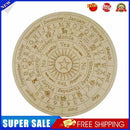 Wooden Divination Pendulum Board Metaphysical Altar Art Ornaments (B 25cm)