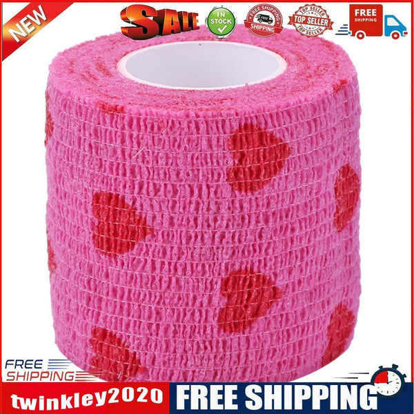 Pet Dog Cat Elastic Bandage Non-woven Pet Self Adherent Wound Tape (M)
