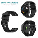 Solid Color Sport Bracelet Strap 26mm Replacement Watch Band for Garmin Fenix